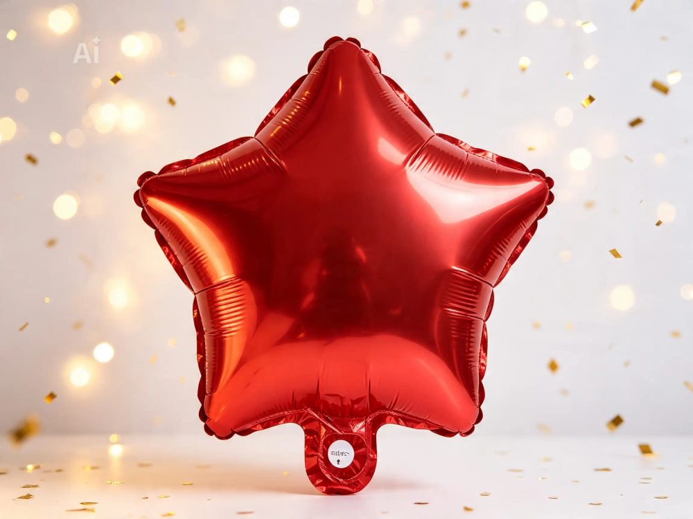 Globo de estrella c/u