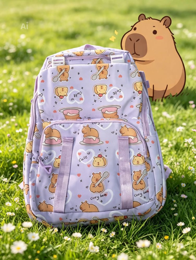 Mochila Escolar Capibara
