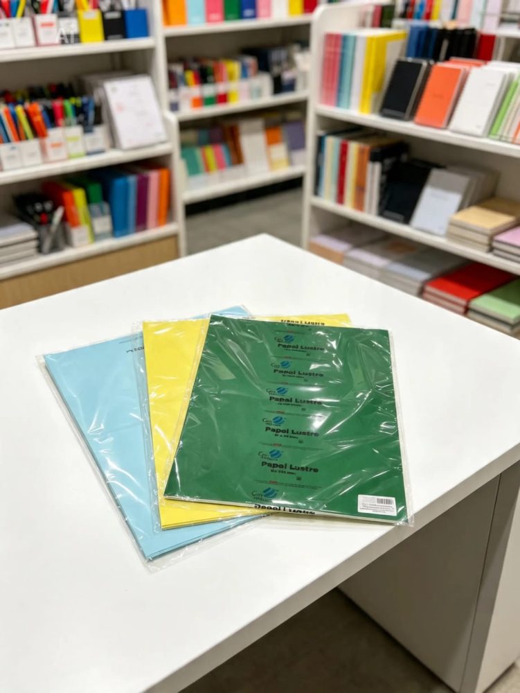 Papel Lustre c/u