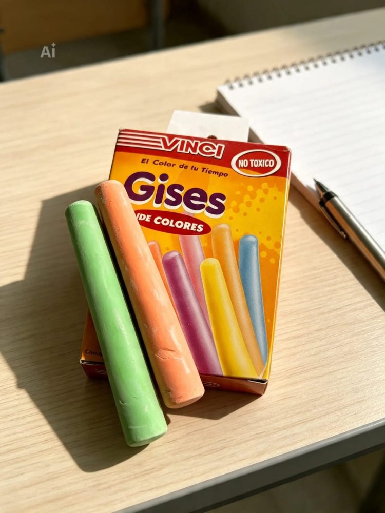 Gis de colores vinci 12 pz