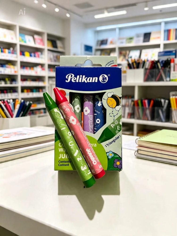 Crayones Pelikan jumbo triangular c/u