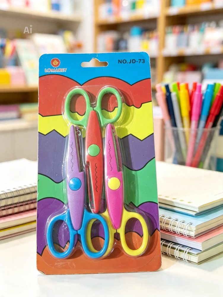 Set de tijeras Zigzag 3 pz