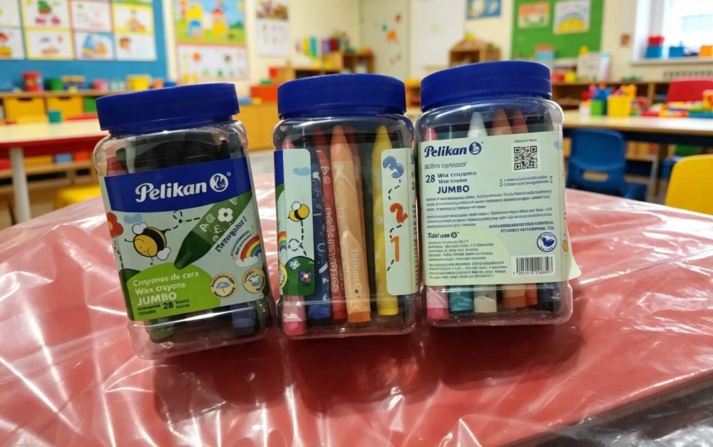 Crayones Jumbo Triangular Pelican c/u