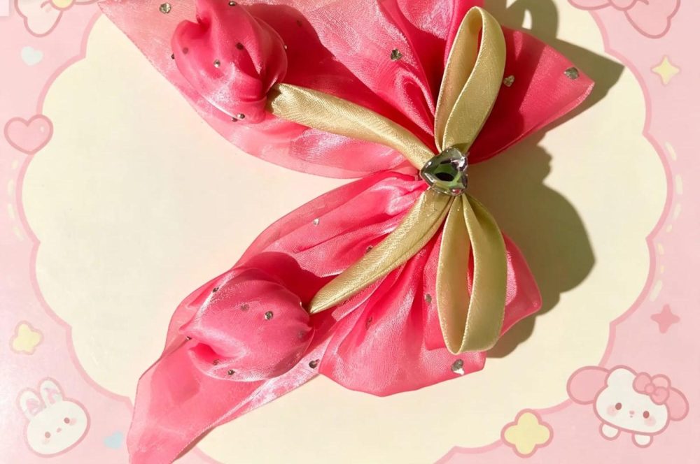 Moño de tulipanes chico c/u
