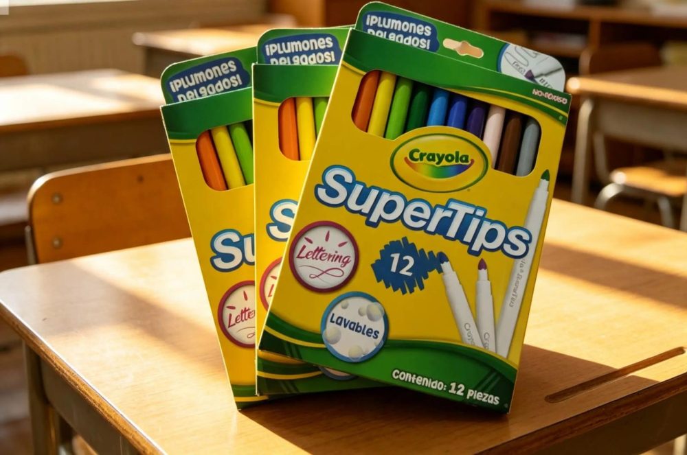 Plumones delgados Crayola c/u