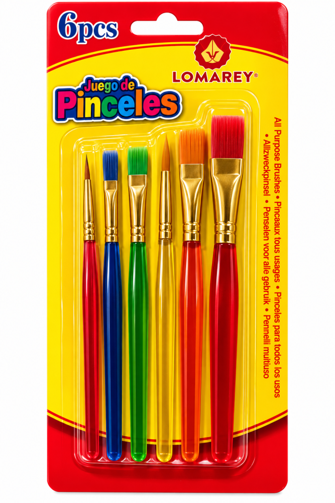 Juego de pinceles