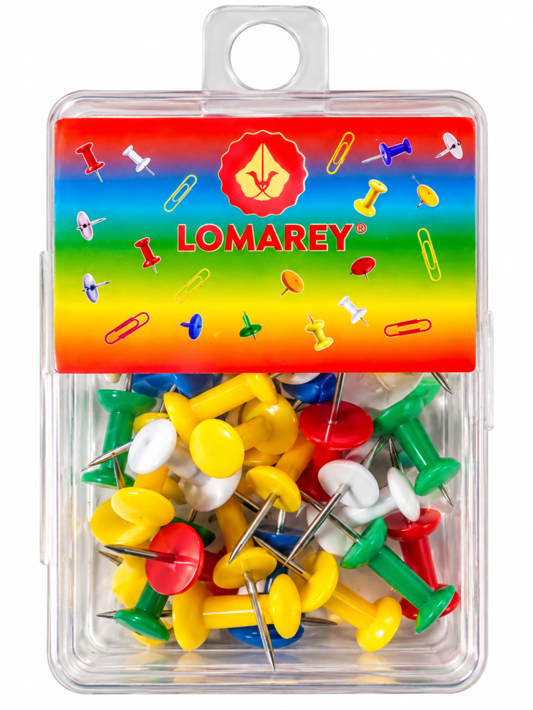 Chinchetas de colores