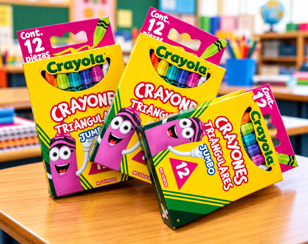 Crayones Jumbo triangulares Crayola